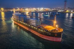 7.1万吨全套风电产品的“康福”轮