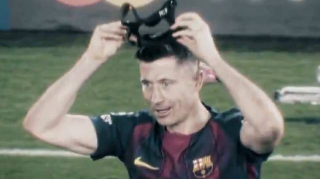 莱万双响助巴萨7-2横扫纽卡斯尔联 欧冠赛场失误