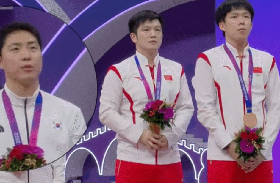 韩林并非真实名字，而是林钟勋的‘乒坛喜剧人